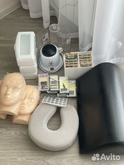 Материалы для наращивания ресниц бу