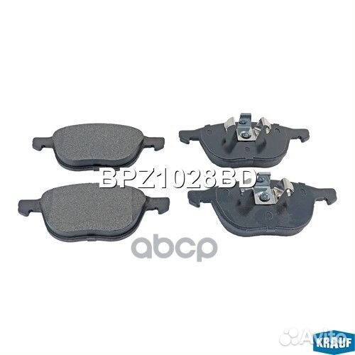 Колодки тормозные дисковые ford focus II 04/III