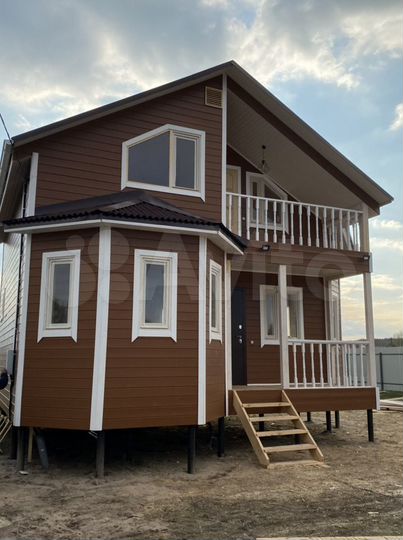 Дом 100 м² на участке 8 сот.