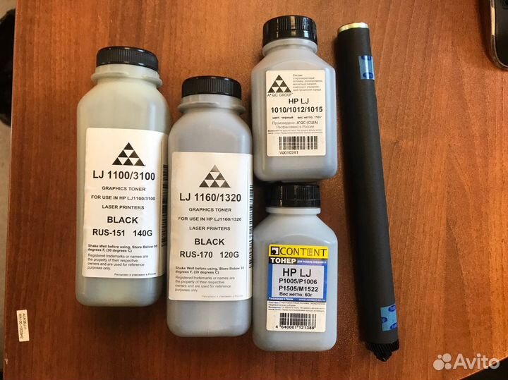Тонер и барабаны для принтеров HP