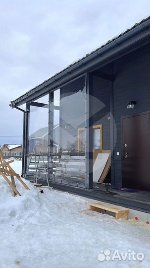 Окна гибкие на террасу пвх