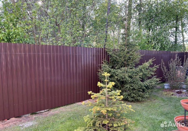 Забор из профлиста