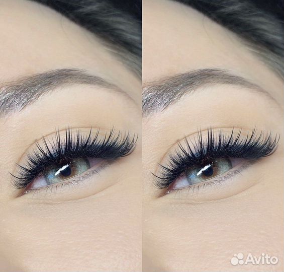 Объемное Наращивание ресниц за 1:30 часа