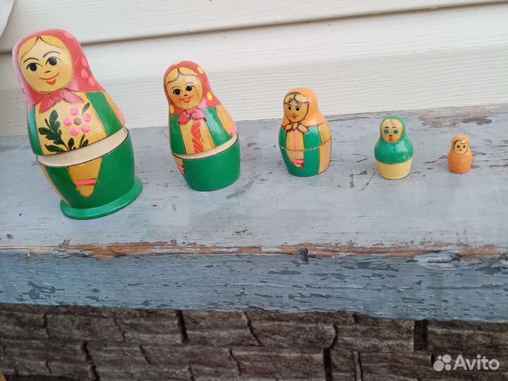 Матрешка. СССР 60 г