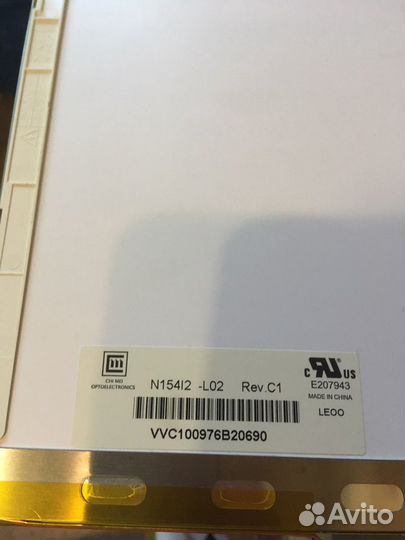 Матрица 15.4 30pin(от Acer)