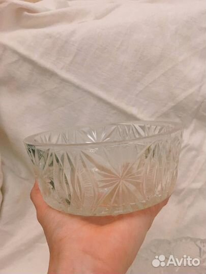 Салатники хрустальные 10 шт