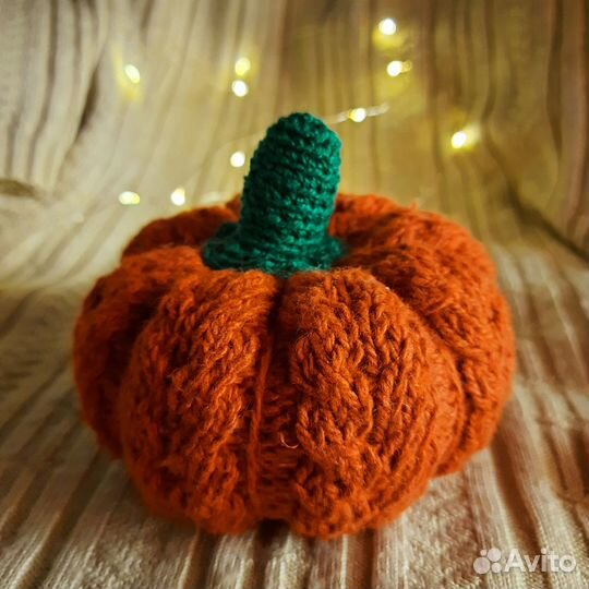 Тыква декоративная. Осенний декор. Хэллоуин