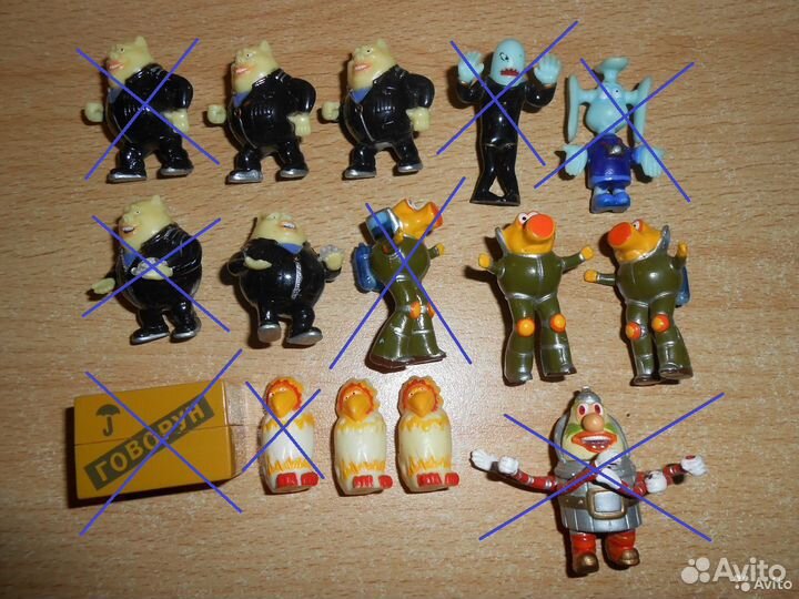 Игрушки из Киндер - сюрприз, Петрушка
