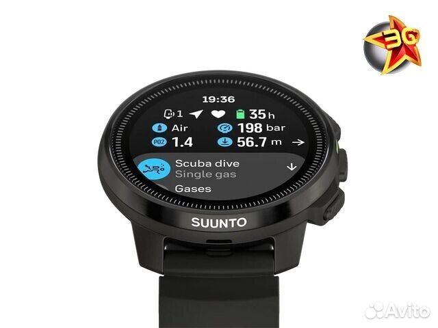 Часы Suunto Ocean All Black SS050982000