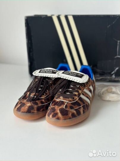 Кроссовки Adidas Samba Pony Leopard 37-43