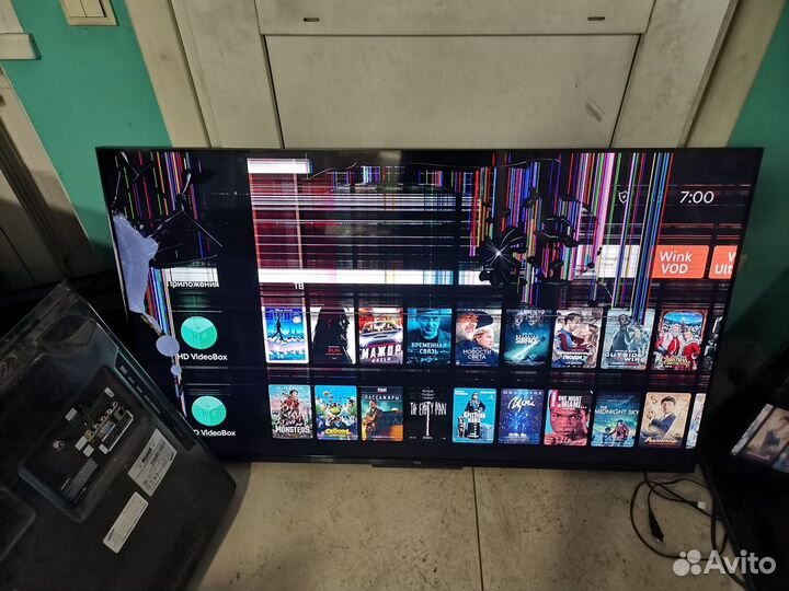 Телевизор TCL 55P717 (Разбор) (По запчастям)