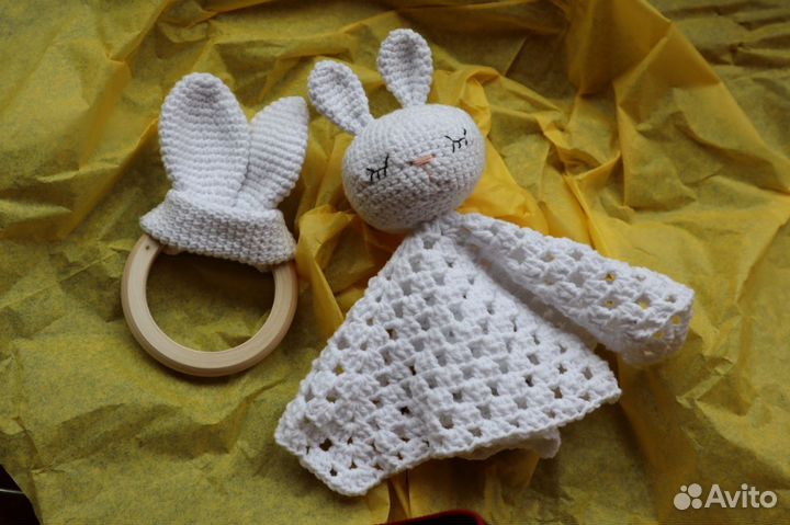 Грызунок + игрушка-сплюшка комфортер