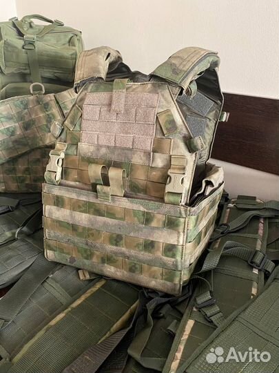 Плитник Бронежилет ссо Мох L(для плит Гранит 3)