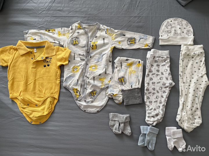 Вещи для мальчика пакетом 62 68 74