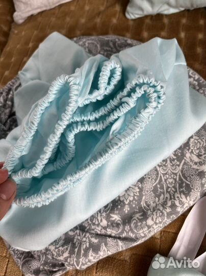 Детское постельное в круглую овальную кроватку