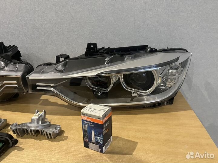Фары BMW F30 дорестайлинг всборе с блоками