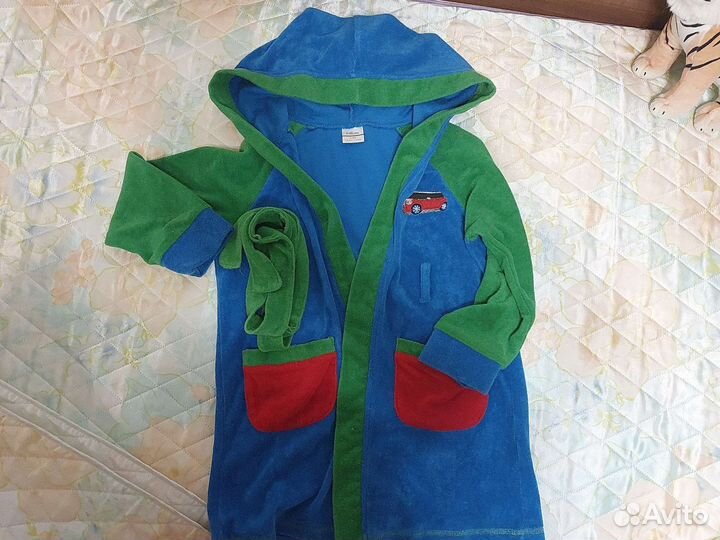 Халат для мальчика р.110 4-5 лет