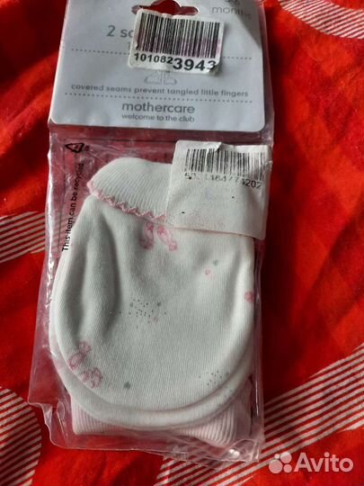 Антицарапки для младенца 3-6