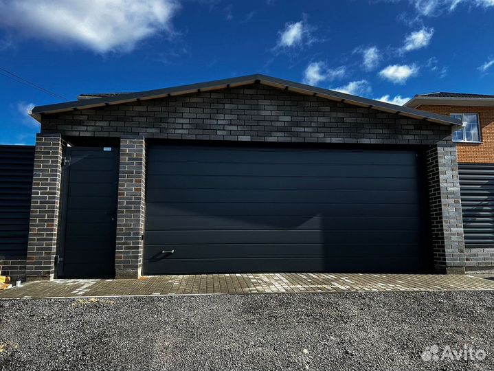 Ворота Alutech с электроприводом