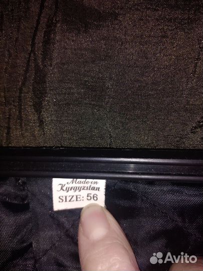 Женское демисезонное пальто размер 56 б/у