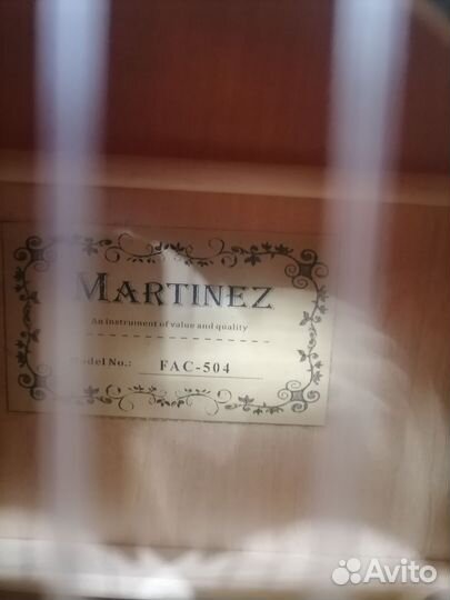 Гитара Martines fac - 504