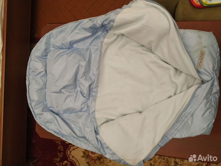 Зимний конверт в коляску