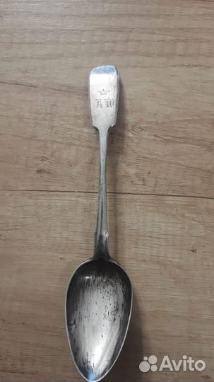 Столовая ложка серебро 84 проба