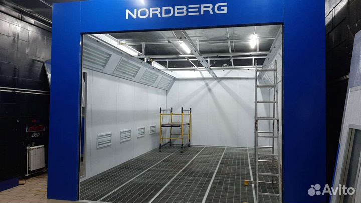 Монтаж демонтаж ремонт покрасочных камер