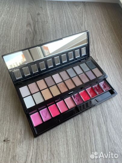 Палитра теней и помад Bronx Colors