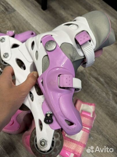 Ролики со шлемом