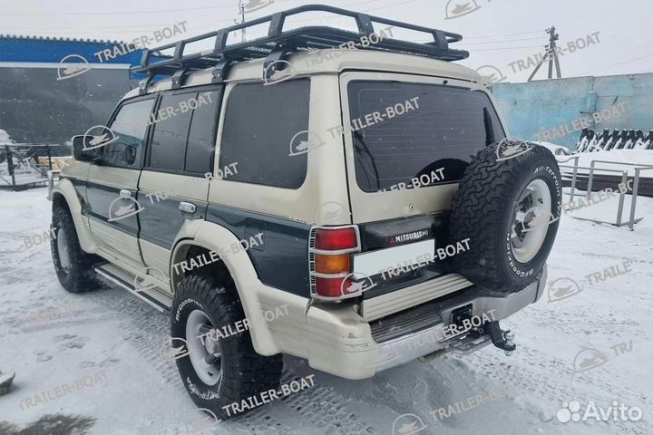 Фаркоп Mitsubishi Pajero II 1991-2000, под квадрат, 53444