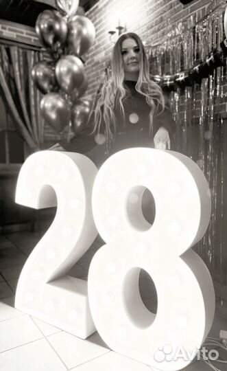 Цифры для фотосессии