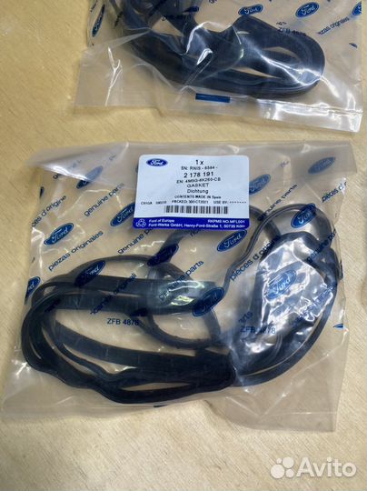 Прокладка клапанной крышки Форд Фокус 3 1.6 Ориг