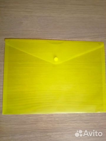 Папка А4 на кнопке