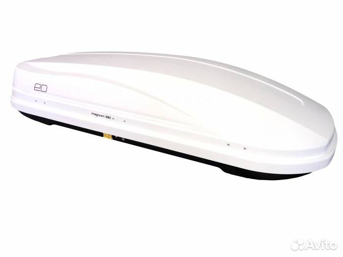 Автобокс (быстросъем) ED Magnum 390 белый глянец