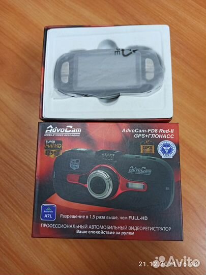 Видеорегистратор AdvoCam FD8 Red-2 GPS+Глонасс