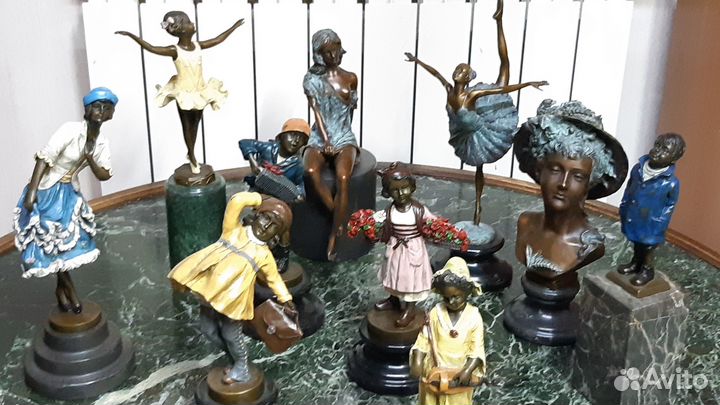 Статуэтка Интерьерная Бронза смотрите описание