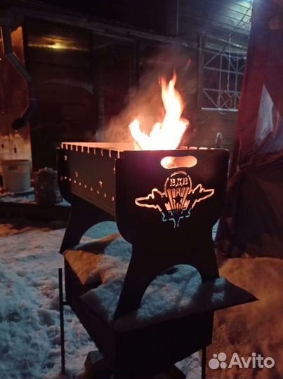 Уникальный разборный мангал вдв