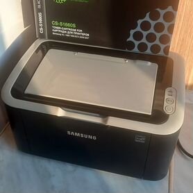 Samsung ml 1660. Пробег 3000 стр + Нов. картридж