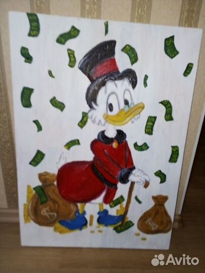 Картина Скрудж Макдак