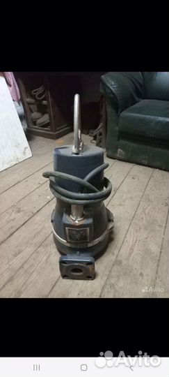 Фекальный насос с измельчителем