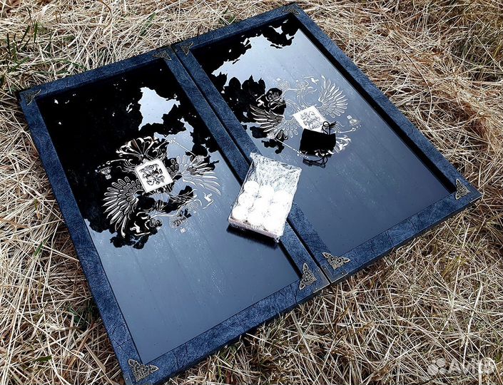 Нарды со стеклом