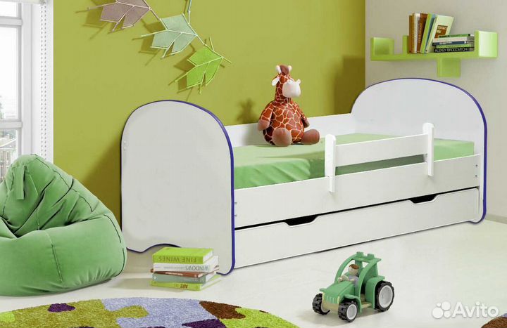 Радуга цвет для малыша с бортом из ламинированного