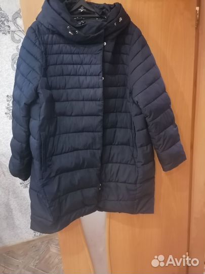 Пуховик зимний женский 58-60 размер