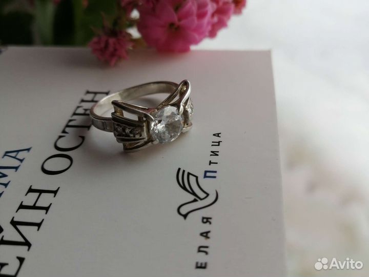 Серебряное кольцо 16.5