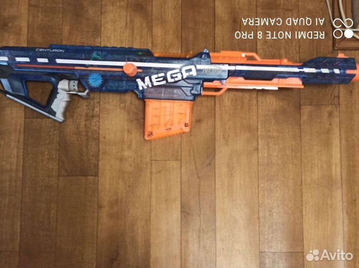 Nerf mega centurion Sonic ice