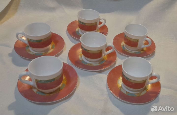 Кофейный набор новый Arcopal France