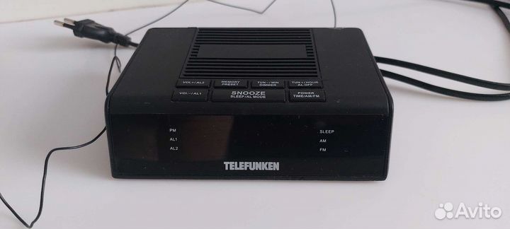 Радио часы будильник