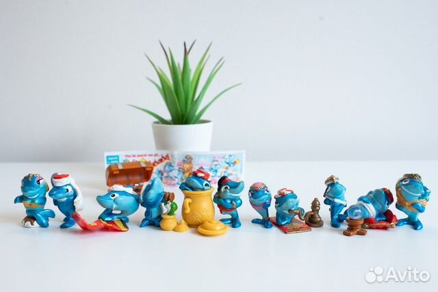 Киндер сюрприз Акулы Шалибаба