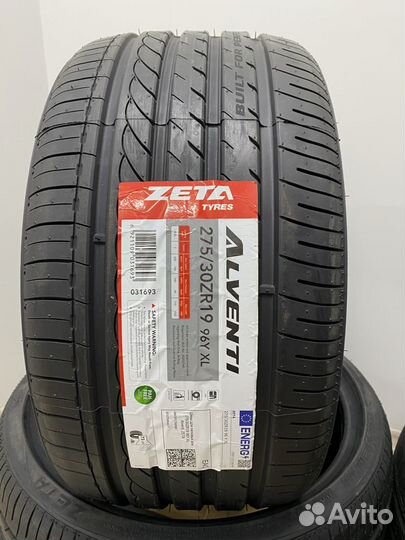 Zeta Alventi 275/30 R19 и 245/35 R19 96Y